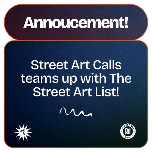 Street Art Calls Collab Announcement